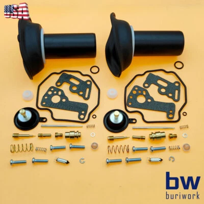 2x Carburetor Repair Carb Rebuild Kit Plunger For yamaha VIRAGO 535 XV535 XV 535 - Image 1 of 4