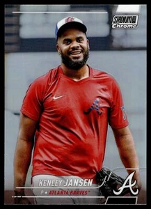 2022 Topps Stadium Club CHROME KENLEY JANSEN REFRACTOR BRAVES #367 - Bild 1 von 2