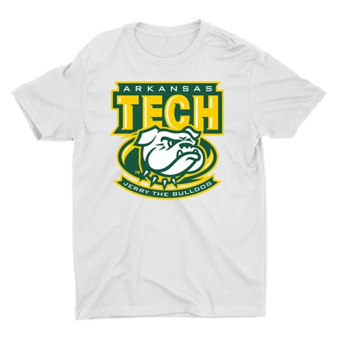 Official NCAA Arkansas Tech Jerry The Bulldog Premium T-Shirt Cover