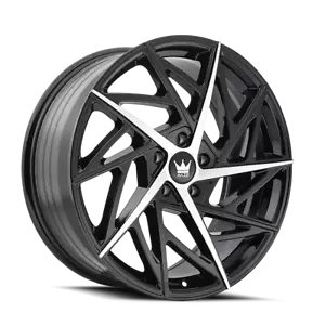 Mazzi 20x8.5 Wheel Gloss Black Machined 377 Freestyle 5x120 +35mm Aluminum Rim - Picture 1 of 4