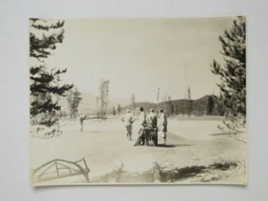 Golfer Jasper Parks Lodge Kanada um 1920 Foto - Bild 1 von 2