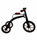 Decorative Metal Tricycle w/ Wooden Seat