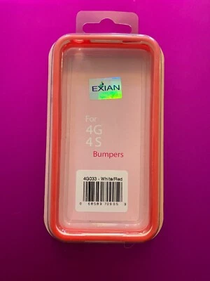 Parachoques inspirado en Exian 4G033 Team Canada - iPhone 4/4s - rojo/blanco Foto 1 de 2