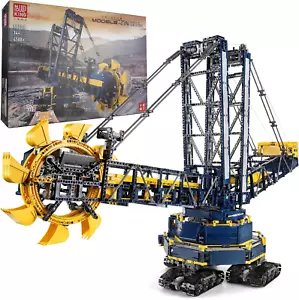 17006 Bucket Wheel Excavator Model Kit, Building Blocks Set with Motor/App Remot - Picture 1 of 12