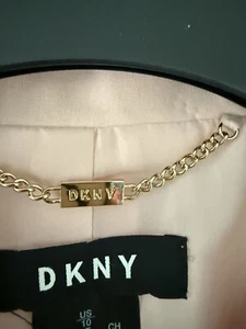 DKNY blazer Womens pink Dress Blazer/ DKNY Jacket Size 12 - Picture 1 of 20