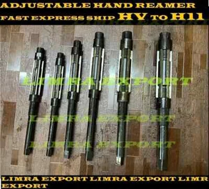 Neu verstellbare Hand Kingpin Reibmaschine 7 Stck. HV - H3, 1/4"" - 15/32"" Zoll 6 Klingen - Bild 1 von 2