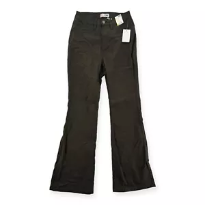 NWT YMI Pants Womens Size 1X Stretch High Rise Flare Dark Olive Trousers - Picture 1 of 7