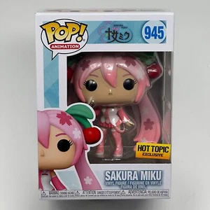 Funko Pop SAKURA MIKU CHERRY BLOSSOM HATSUNE Hot Topic Exclusive 945 HIGH GRADE - Picture 1 of 7