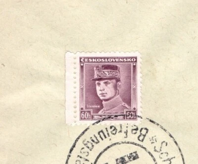 Sello Checoslovaquia 60 Haler / Día de la Liberación - 9.10.1938. -"#N11" Foto 1 de 3