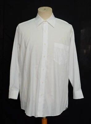 Винтажный 90-х ISSEY MIYAKE im продукт трансформируемый манжеты белый мужской платье рубашка 16-31 - Изображение 1 из 4