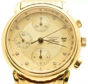 Longines L4.765.2 125th Anniversary Model 8P Diamonds Automatic Men's Wristwatch - Picture 1 of 13