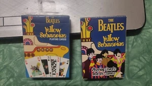 The Beatles Yellow Submarine 2 Decks Of Playing Cards Mint Condition - Bild 1 von 2
