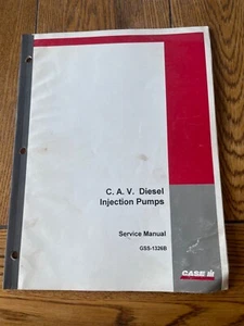 CASE C.A.V Diesel injection pumps Service manual pn GSS-1326B used - Picture 1 of 2
