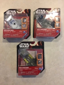 Lot of 3 Star Wars Box Busters Rebels Hoth Yavin Game / Playset Disney - Picture 1 of 8