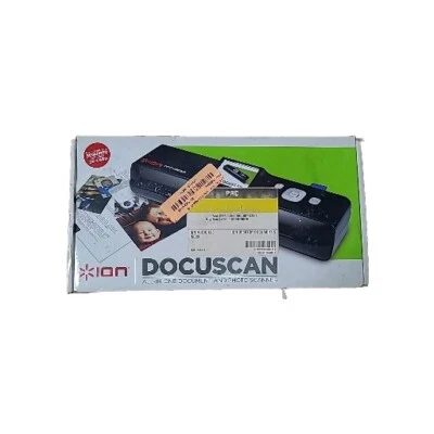 ION DocuScan Handheld Portable Document Scanner With Box, All Cables And Manuals - Image 1 of 4