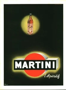 Publicité ancienne apéritif Martini 1953 ou 1954 - 1933 issue de magazine Vox - Picture 1 of 1