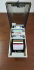 Lot Of  35 3 1 2 Inch Floppy Diskettes And File Holder Storage Case