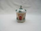 Vintage Staffordshire ? pottery ceramic house cottage money box