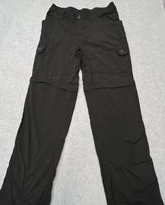 The North Face Women’s  Convertible Hiking Pants Black Size Lightweight Sz 10 - Picture 1 of 15