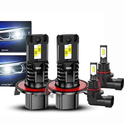 For Ford F250 F350 F450 F550 Super Duty 2005-2022 LED Headlight +Fog Light Bulbs Foto 1 de 4