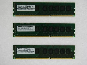 24GB (3X8GB) DDR3 1333MHz Mémoire Mac Pro 5,1 Mi 2010 12-Core 2.66GHz 2.93GHz - Photo 1/1
