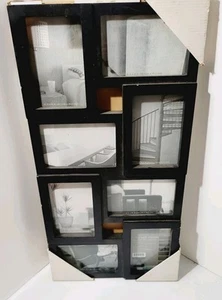 Collage Picture Frame Holds 8 Images Wall Hanging Multiple Photos 4 x 6 - Picture 1 of 4