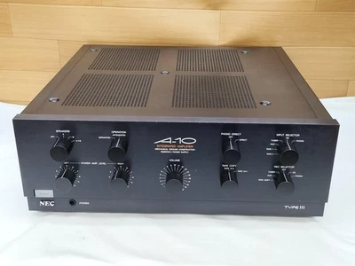 Nec A-10 Type 3 Integrated Amplifier 120W 5Hz-300kHz Used - Image 1 of 4