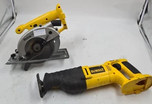 Lot of 2 Dewalt Cordless Tools - Circular & Reciprocating Saws, Used - Picture 1 of 15