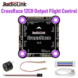 Radiolink CrossRace Drone Flight Controller 12CH 4-in-1 ESC Output OSD Module - Picture 1 of 23