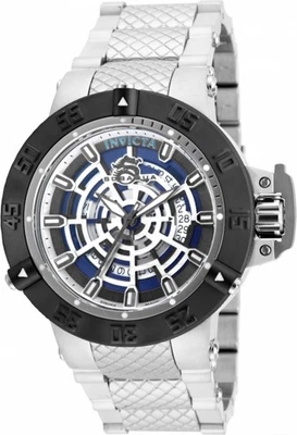 Invicta 16043 Subaqua Noma III Ragno Svizzero Fatto Data Acciaio da Uomo Watch - Immagine 1 di 4