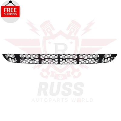 New Front Center Bumper Grille Black Fits 2003-2006 Mercedes-Benz E320 E350 E500 Foto 1 de 4