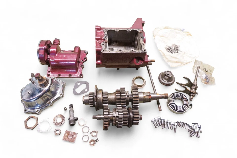 HARLEY EL OHV RÍGIDO FL F CABEZA DE NUDILLO CABEZA PANORÁMICA UL TRANSMISIÓN OEM Piezas *TZ43 Foto 1 de 4