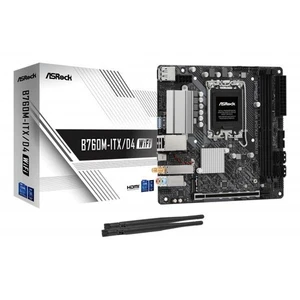 ASROCK B760M ITX/D4 WIFI (1700) (D) Asrock Informatica Componenti pc Schede Madr - Foto 1 di 4