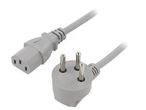 SN32-3/10/5GY LT-602+501 H05VV-F 3X1.0 GRY 5M Kabel 3x1mm2 PVC 5m grau 16A 250V - Afbeelding 1 van 1