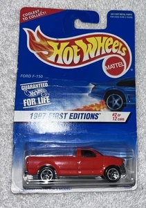 Hotwheels 1997 First Editions #2 Of 12 Cars Ford F150 - Picture 1 of 13