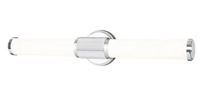 Z-Lite 1021-25W-LED Solange 2 Light 26"W Bath Bar - Chrome - Picture 1 of 12