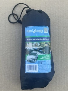 FrostGuard Go Winter Windshield Cover Fits Most Cars, SUV's, Small Trucks 61 x32 - Picture 1 of 12