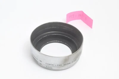 Canon Lens Hood Canon 50mm f1.5 SERIES VII 177-141-3 mtd 251013 - Image 1 of 4