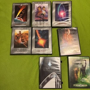 Lot Of 8 Star Trek Movies Original Series And Next Generation Original Owner - Picture 1 of 18