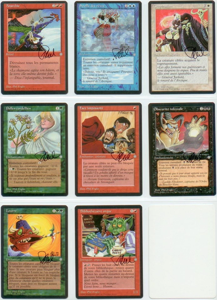 SIGNED Phil Foglio Artist Proof _13x FRENCH ICE AGE - Anarchy, Sulfur Springs - Image 1 of 4