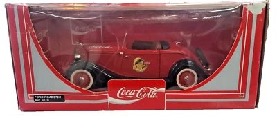 Ford Roadster Coca Cola 1:18 made in France BOX KEPT 1996 Release by Solido - Image 1 of 4