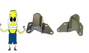 Automatic Transmission Mount Kit for Bel Air 235 265 Engine 1955 1956 1957 Set 2 - Foto 1 di 1