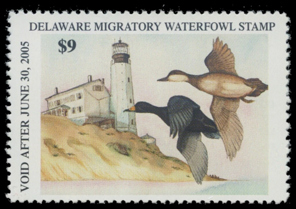 2004  Delaware State Duck Stamp Mint Never Hinged. Original Gum  - Image 1 of 1