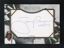 2022 Topps Diamond Icons Cut Signatures /4 Tony Gwynn #CS-TG Auto HOF