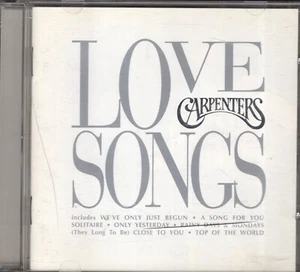 The Carpenters - ""Love Songs"" Audio-CD mit 20 Tracks 1992 A&M Records - Bild 1 von 2