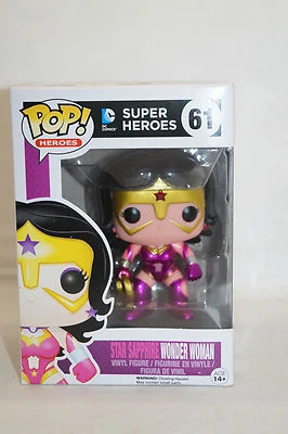 Funko Pop Super Heroes 61 Star Sapphire Wonder Woman New Orig. Packaging - Imagem 1 de 4
