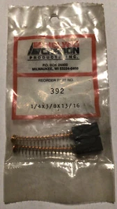 NOS Nuovo Vecchio Stock Helwig Carbon Products Parte 392 Ricambio Spazzola Sigillato - Foto 1 di 3