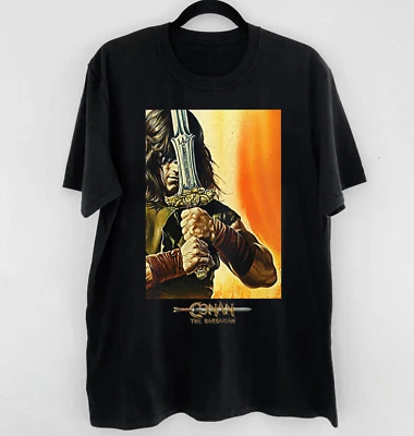 The legend 90s Conan The Barbarian Shirt Classic Black Unisex S-5XL 1H0092 - Image 1 of 3
