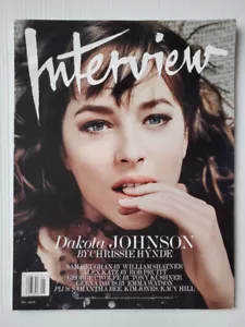 2016 Interview magazine DAKOTA JOHNSON Kacy Hill SAM HEUGHAN Outlander RARE!! - Picture 1 of 8