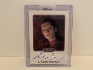 Women of Star Trek Autograph Carolyn Seymour as Mirasta Yale